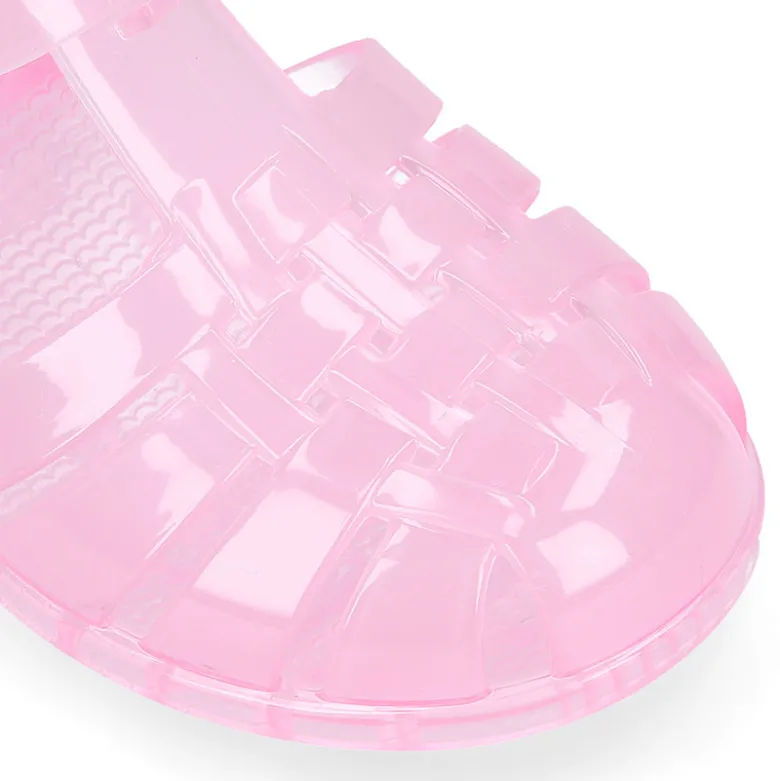 Cangrejera clásica niños en colores cristal con cierre adherente para Playa y Piscina.
