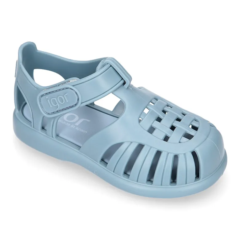 Cangrejera clásica niños nuevos colores SÓLIDOS con cierre adherente para Playa y Piscina.