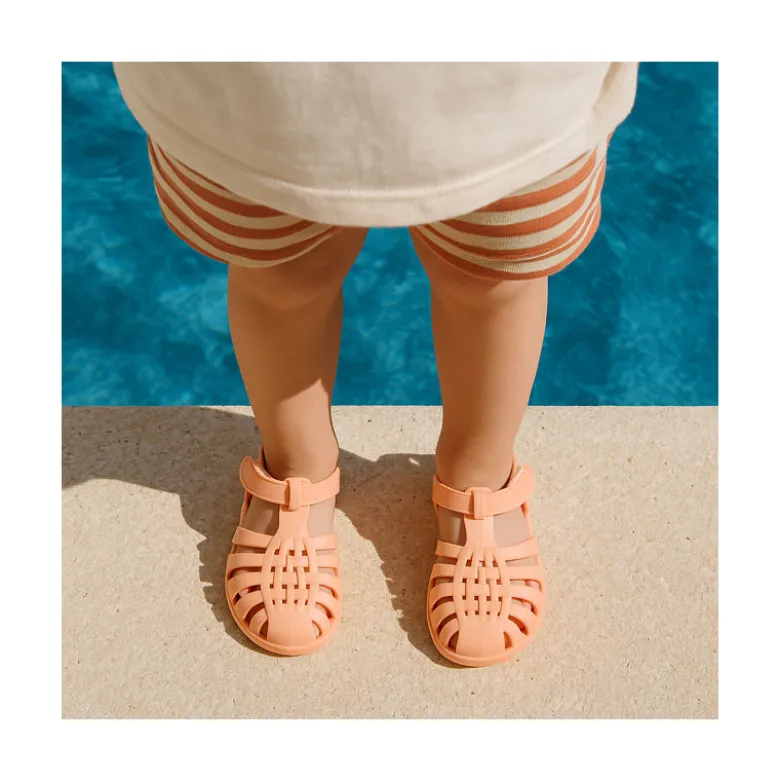 Cangrejera clásica niños nuevos colores SÓLIDOS con cierre adherente para Playa y Piscina.