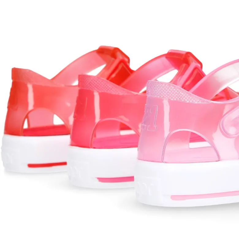 Cangrejera niños tipo tenis con botón clip para Playa y Piscina.