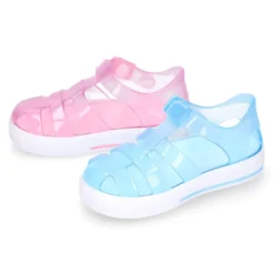 Cangrejera niños tipo tenis con botón clip para Playa y Piscina.