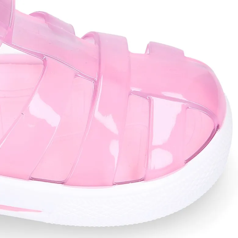 Cangrejera niños tipo tenis con botón clip para Playa y Piscina.