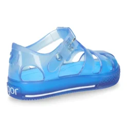 Cangrejera niño tipo TENIS TRANSPARENTE para Playa y Piscina.