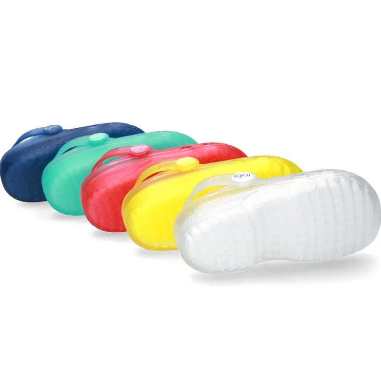 Cangrejeras niños clásicas tipo Zuecos para Piscina y Playa.