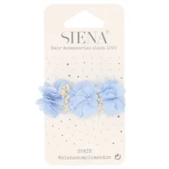 Clip pico pato de flores naturales secas para el pelo para Ceremonia.