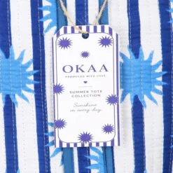 Colección Sunshine Blue Mediterráneo – Tote Bag + Neceseres Acolchados