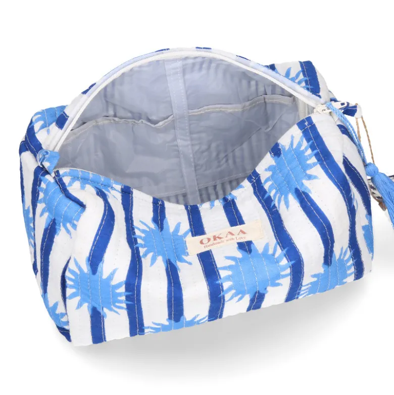 Colección Sunshine Blue Mediterráneo – Tote Bag + Neceseres Acolchados