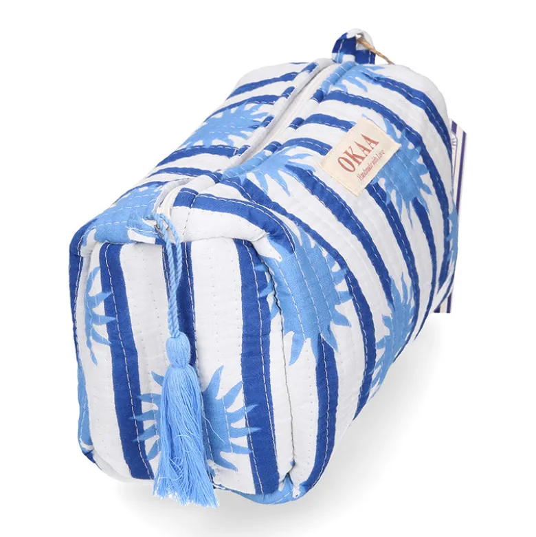 Colección Sunshine Blue Mediterráneo – Tote Bag + Neceseres Acolchados