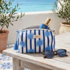 Colección Sunshine Blue Mediterráneo – Tote Bag + Neceseres Acolchados
