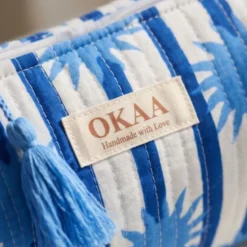 Colección Sunshine Blue Mediterráneo – Tote Bag + Neceseres Acolchados