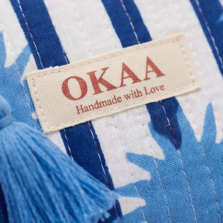 Colección Sunshine Blue Mediterráneo – Tote Bag + Neceseres Acolchados