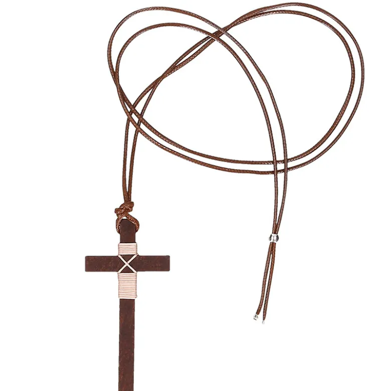 Cordón niño con Cruz de Madera para primera comunión.