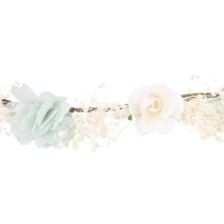 Corona o diadema de flores niña para Ceremonia.