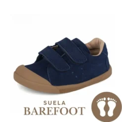 Deportiva niño BAREFOOT súper flexible en color azul