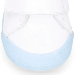 Deportiva niños Blanditos by Crio’s sin cordones en piel con suela a colores