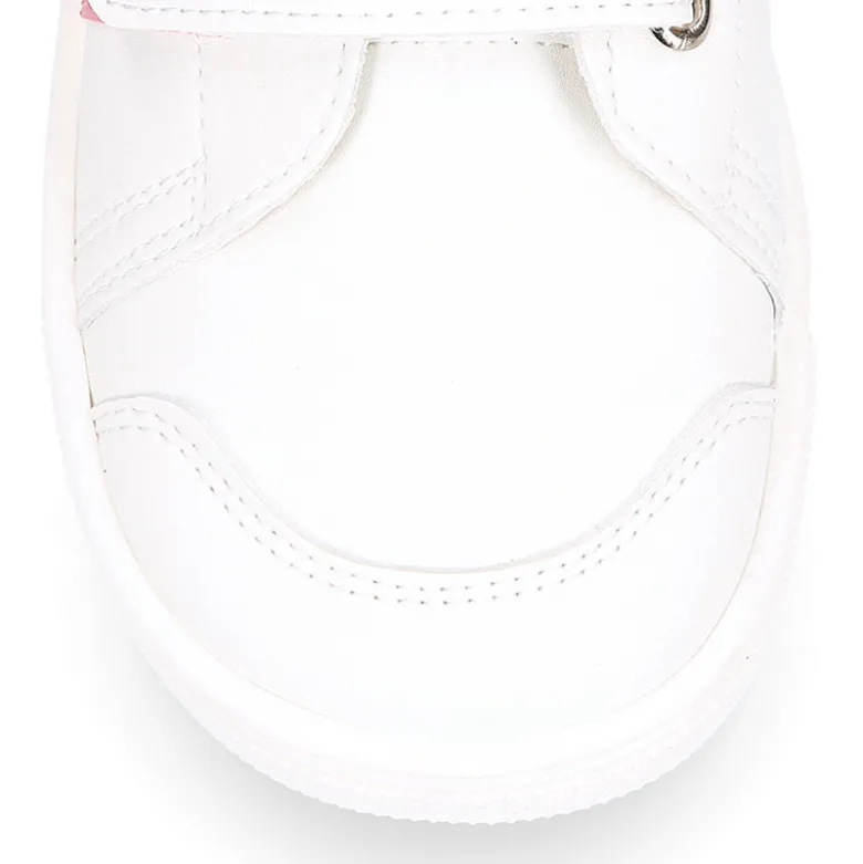 Deportiva niños colegial Okaa Flex rayas laterales. Modelo RESPETUOSO.