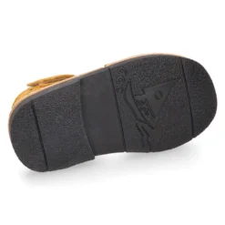 Menorquina niños PERRITO en piel suave y suela flexible.