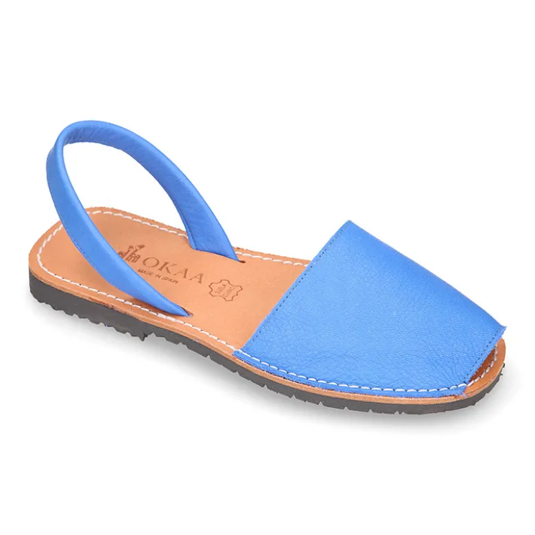 Menorquina niños Tira en Piel EXTRA SUAVE.