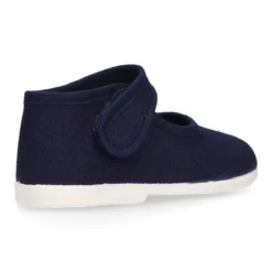 Mercedita bebé niña lona piqué suela SUPER FLEXIBLE.