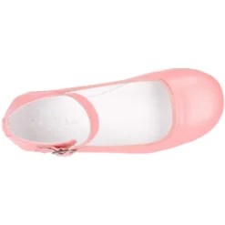 Mercedita MODA escotada con hebilla en piel suave en colores de temporada.
