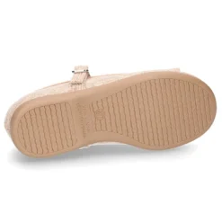 Mercedita OKAA con lazo zapatero en lino para vestir.
