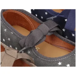 Mercedita tipo Angelito en piel serraje con ESTRELLAS.