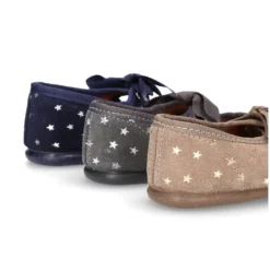 Mercedita tipo Angelito en piel serraje con ESTRELLAS.