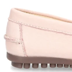 Mocasín con antifaz en piel EXTRA SUAVE y colores pasteles.