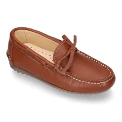 Mocasín con lazos en piel EXTRA SUAVE.