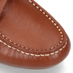 Mocasín con lazos en piel EXTRA SUAVE.
