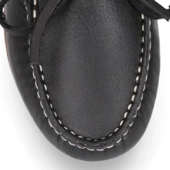 Mocasín con lazos en piel EXTRA SUAVE.