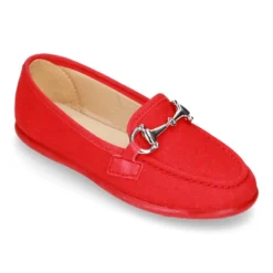 Mocasín Mayores con estribo en lona algodón.