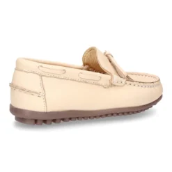Mocasín mayores con lazos en piel EXTRA SUAVE en colores pasteles.