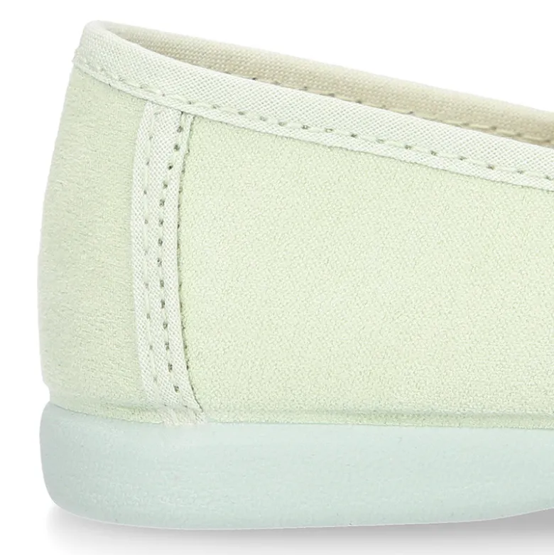 Mocasín niño antifaz en Serratex en colores pasteles.