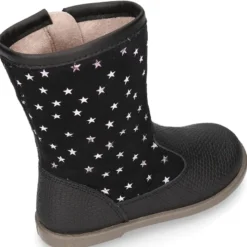 Nueva Bota en piel combinada con Serratex estampado con ESTRELLAS.