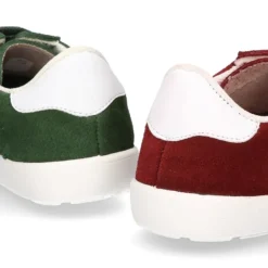 Nueva Zapatilla MODA con cordones en piel serraje.