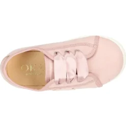 Nueva zapatilla MODA en lona serratex con lazos y picados.