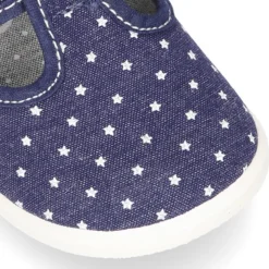 Nuevo pepito con hebilla en lona con ESTRELLAS.