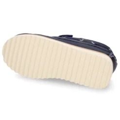 Náutico clásico niño piel sin cordones y suela para primavera verano.