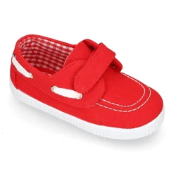 Náutico Lona algodón sin cordones.