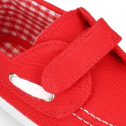 Náutico Lona algodón sin cordones.