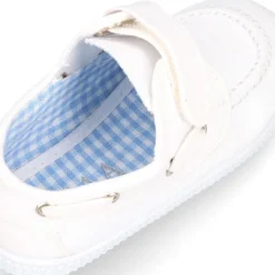 Náutico Lona algodón sin cordones.