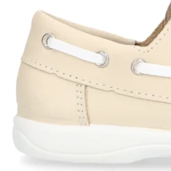 Náutico niño piel lavable sin cordones.