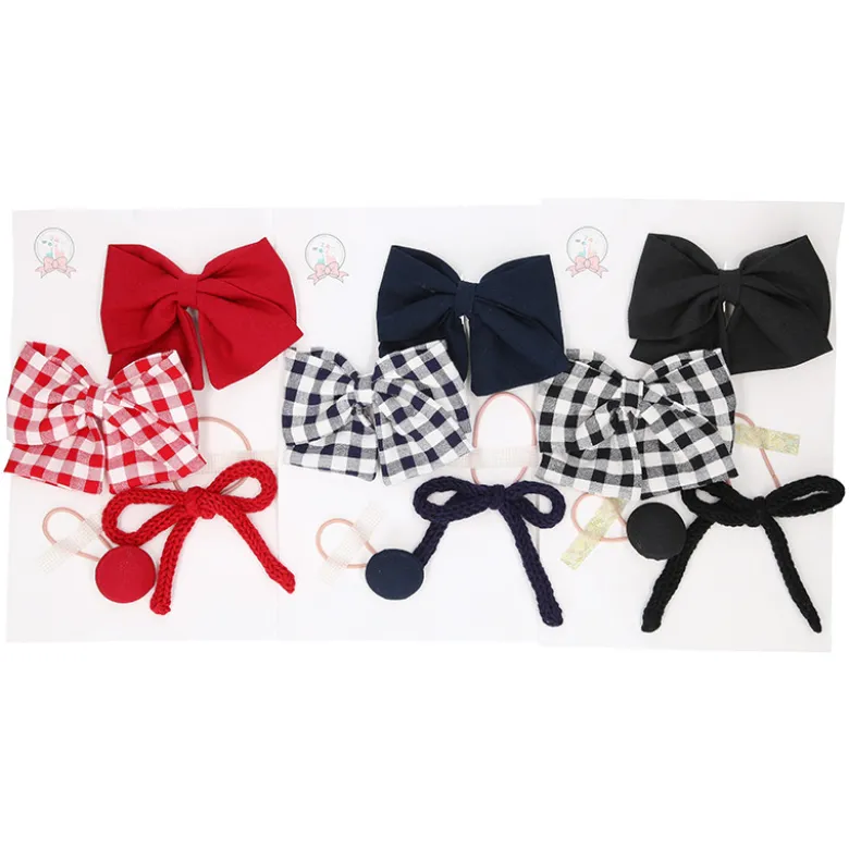 Pack de accesorios para el pelo de niña.