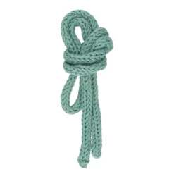 Pack de seis cordones para el pelo de niña en lana de colores agua.