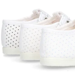 Pepito bebé niño lona topitos suela SUPER FLEXIBLE.