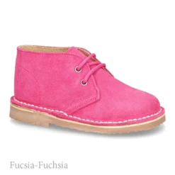 Safari o pisacacas con cordones en piel de serraje