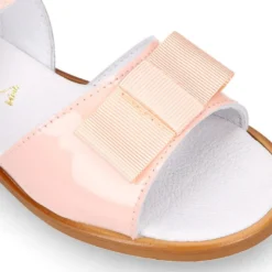Sandalia Niña Mayor LAZO ZAPATERO en piel Charol.