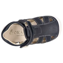 Sandalia niños OKAA FLEX sin cordones en MICRO PUNTO SUAVE.