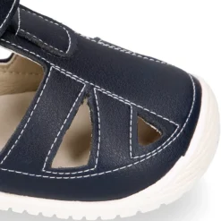 Sandalia niños OKAA FLEX sin cordones en MICRO PUNTO SUAVE.